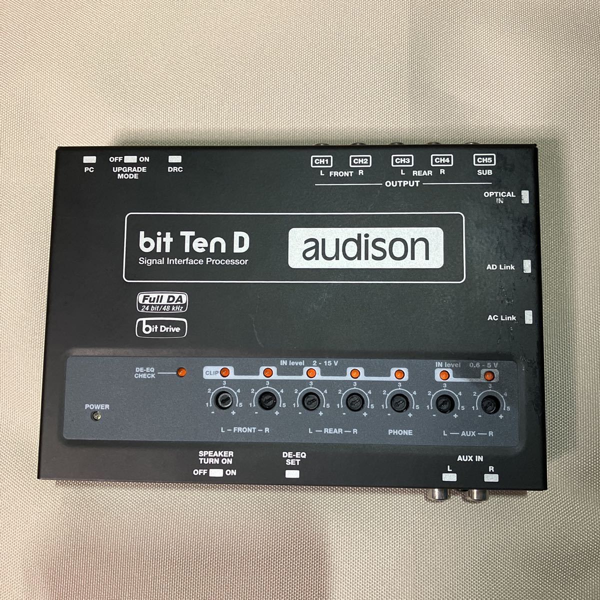 Ten audison bit Audison Bit Dシグナルインターフェイスプロセッサー 