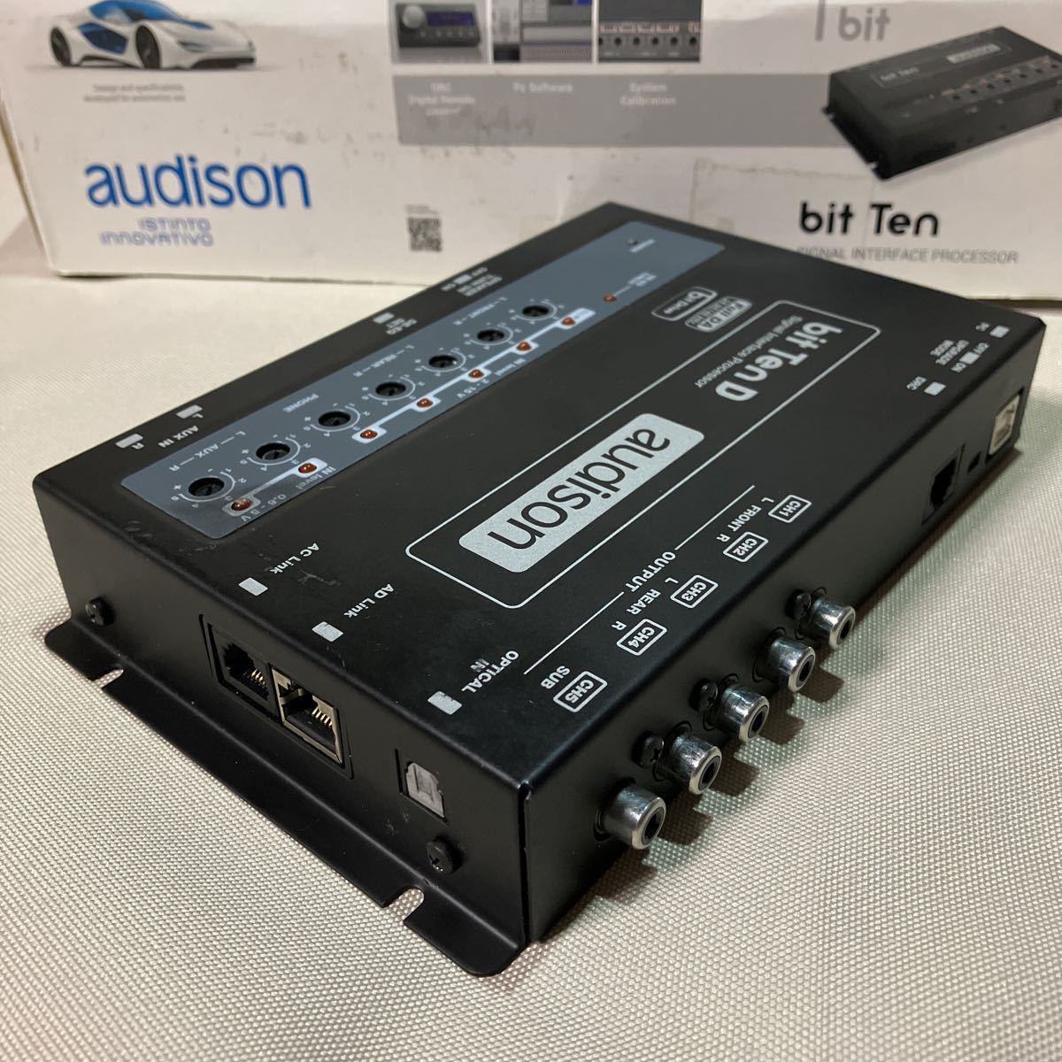 audison bit Ten 車載用 プリアンプ プロセッサー 【公式ショッピング