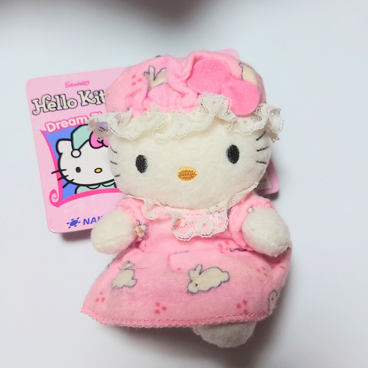 人気SALE，得価 海外 限定 ハローキティ Hello Kitty Dream Time ぬいぐるみ マスコット キーチェーン ホルダー ピンク 2003年 タグ付き(ハローキティ)｜売買されたオークション情報、yahooの商品情報をアーカイブ公 ハローキティ
