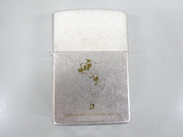 新品 未使用品 1989年製 Zippo ジッポ WINDY ウィンディ バレル加工 銀 