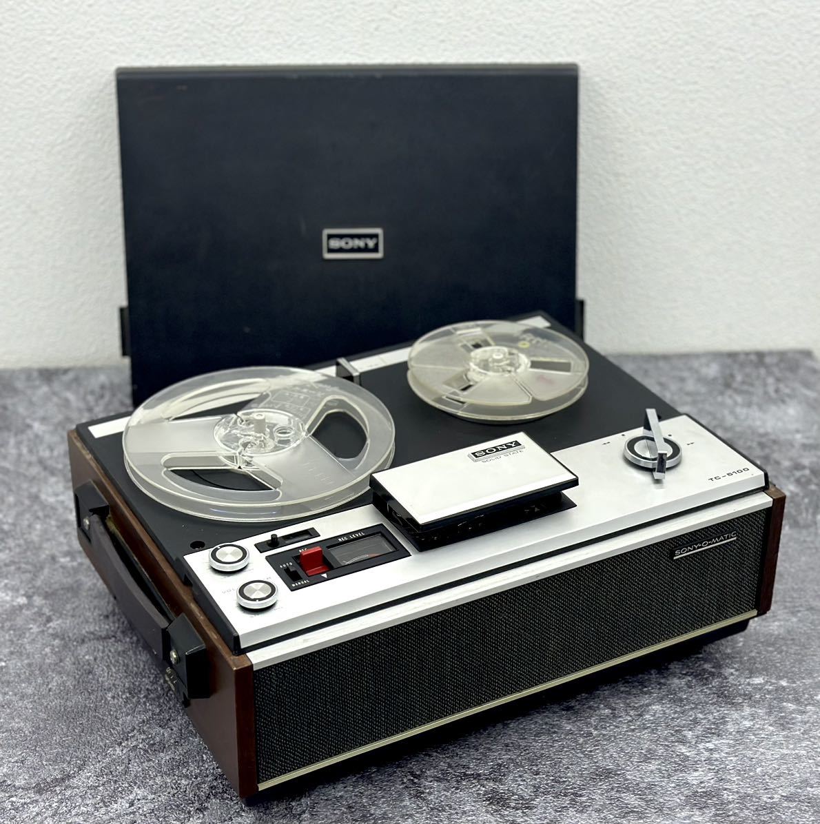 通電OK■SONY ソニー テープレコーダー TC-5100 オープンリールデッキ オーディオ機器 音響機器 昭和レトロ ■兵庫県姫路市から 4265