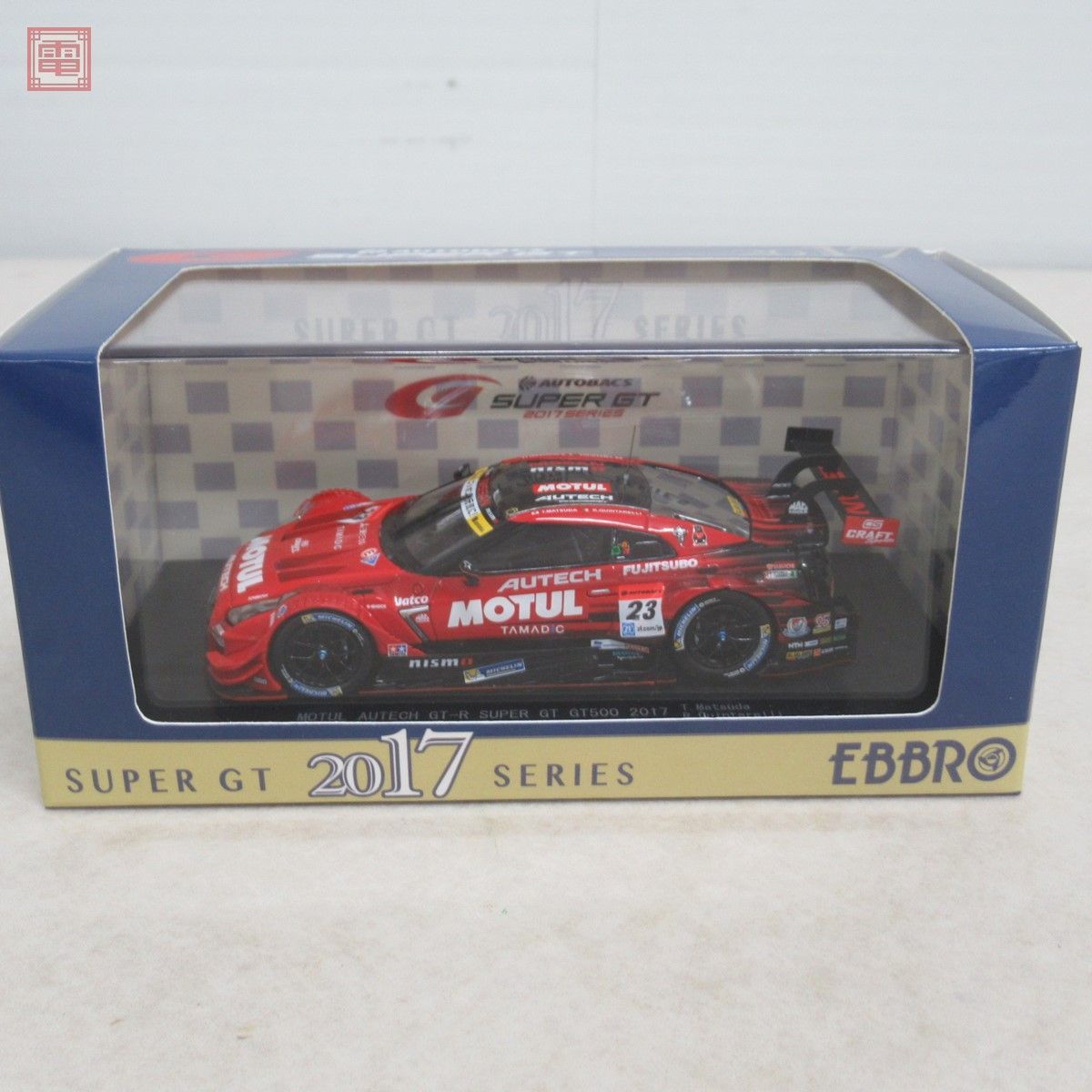 エブロ 1/43 モチュールオーテック GT-R #23 スーパーGT GT500 2017