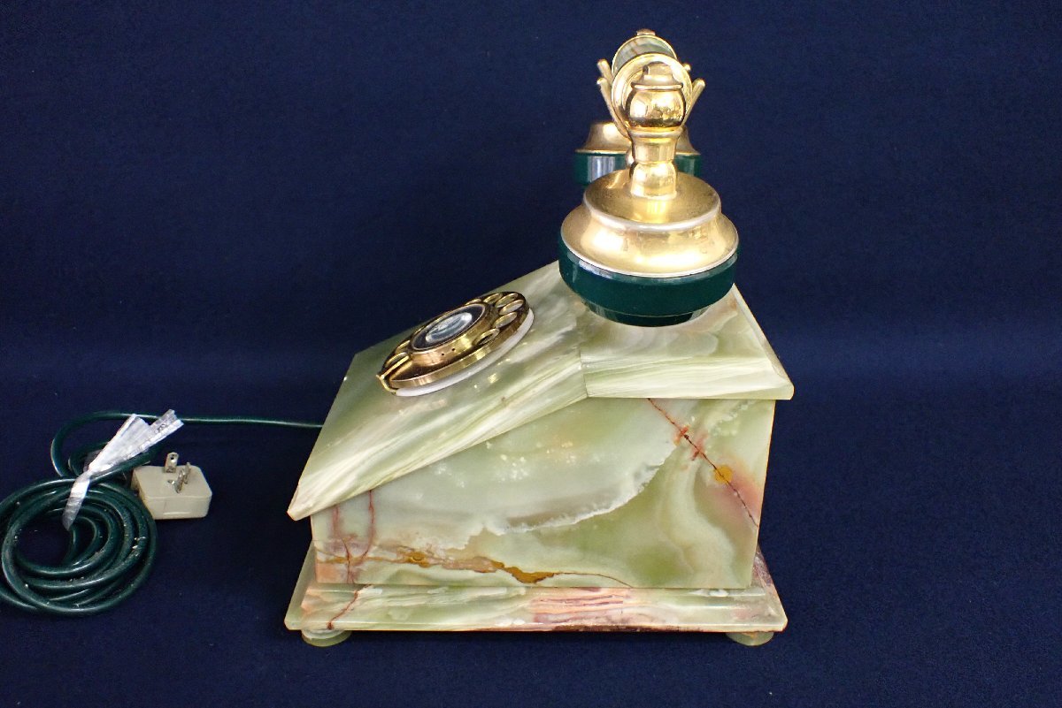 ★062740 NIKKO 日興 ND-260-A 電話機 ダイヤル式 大理石★ NIKKO ND-260-A 電話機 1978年11月 B-51-002 日興電機