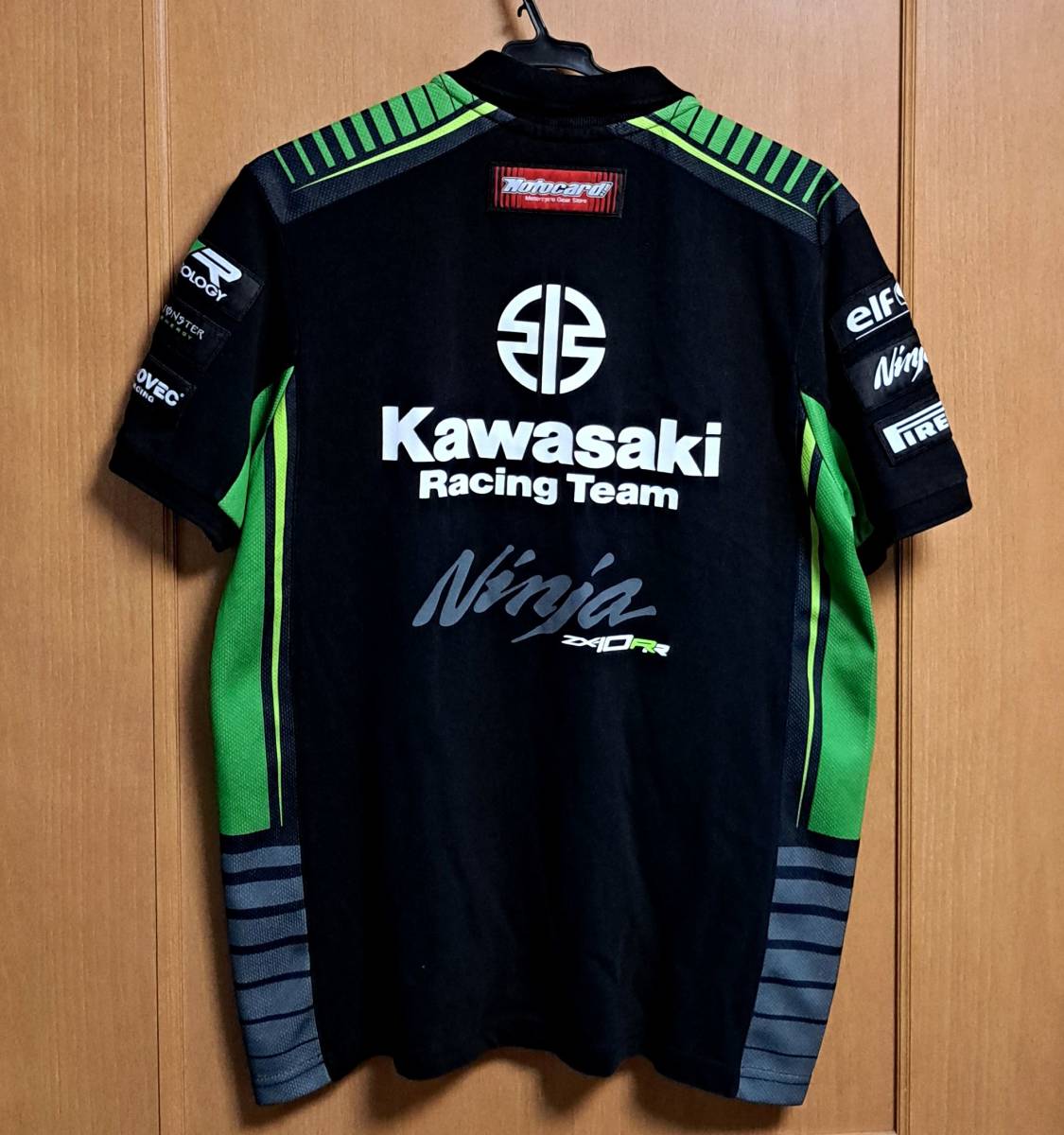 ☆KAWASAKI Racing Team ピットシャツ／ポロシャツ ninja【送料無料