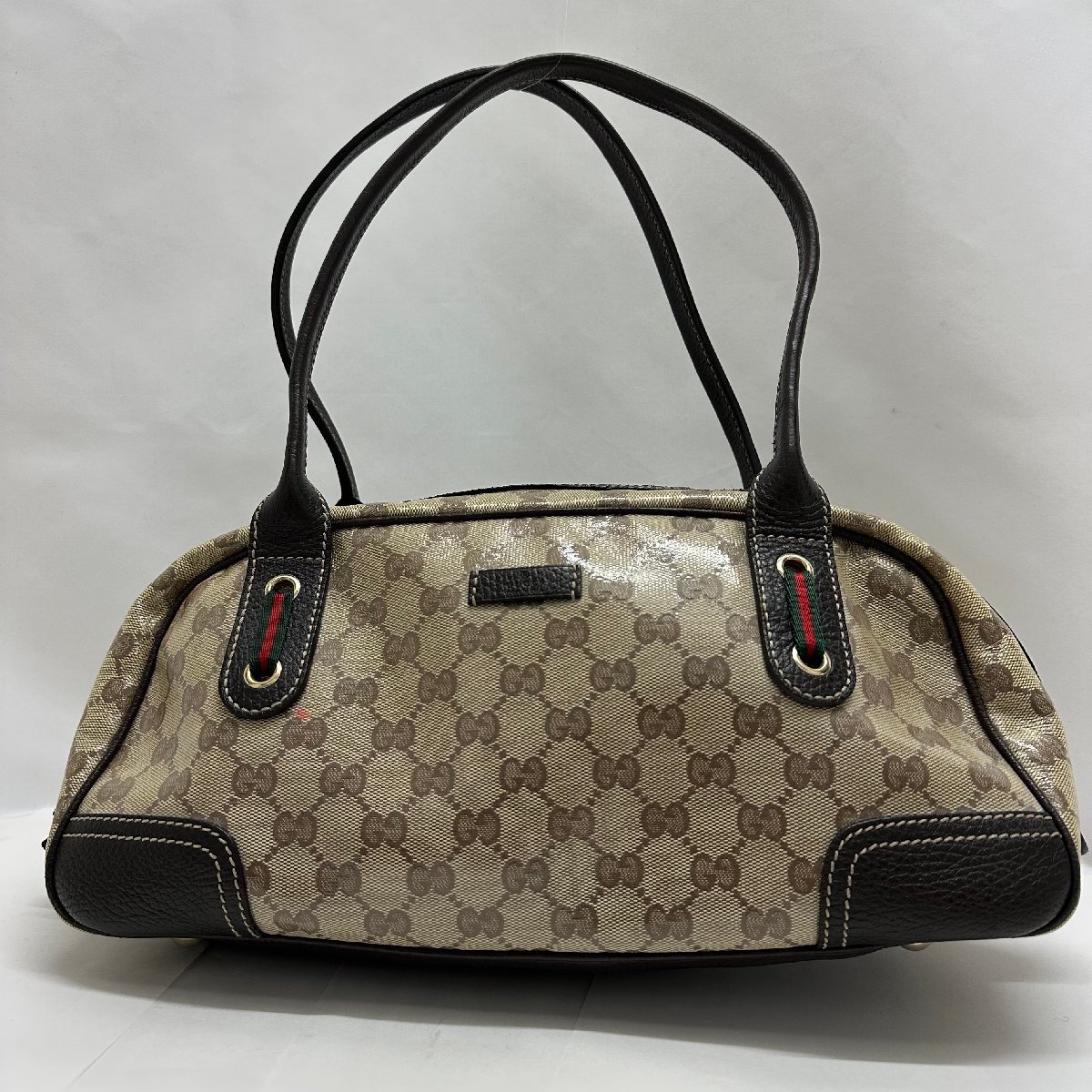 □極美品□GUCCI グッチ□シェリー□デニム カーフ レザー 本革
