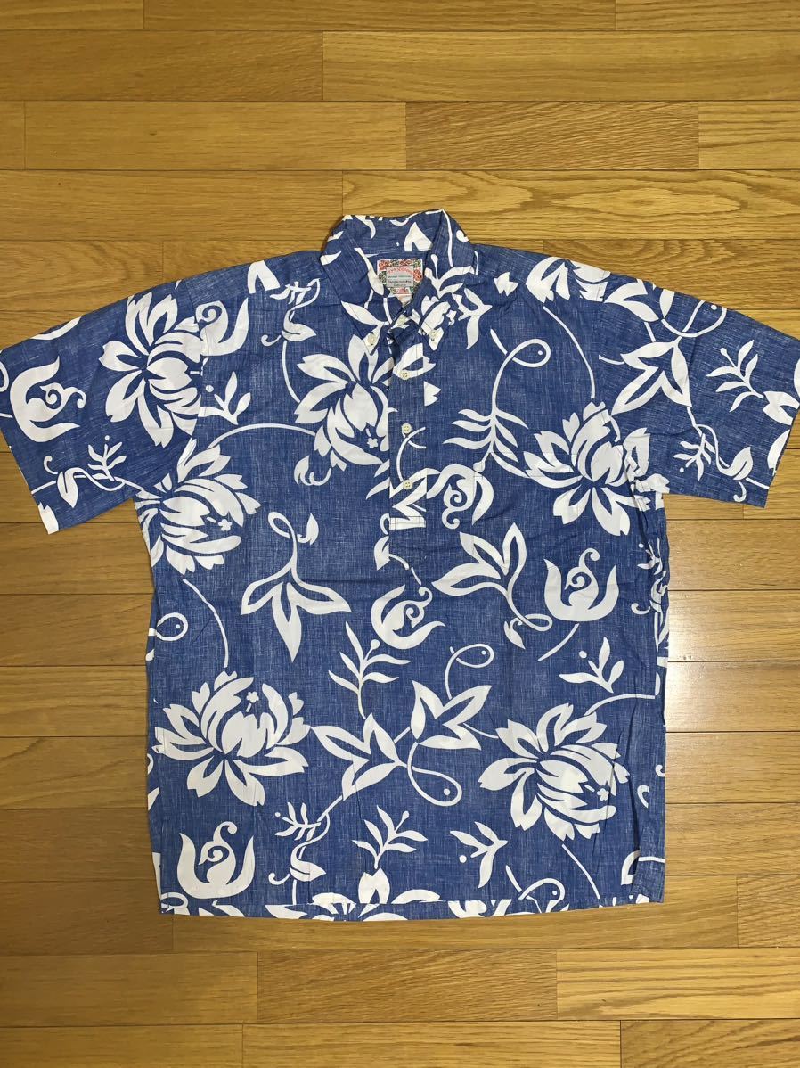 激レア 80's ビンテージ REYN SPOONER レインスプーナー アロハシャツ ボタンダウン ハイビスカス 90's 70's 60's