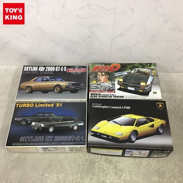 1円〜 アオシマ 1/24 ランボルギーニ カウンタック LP400