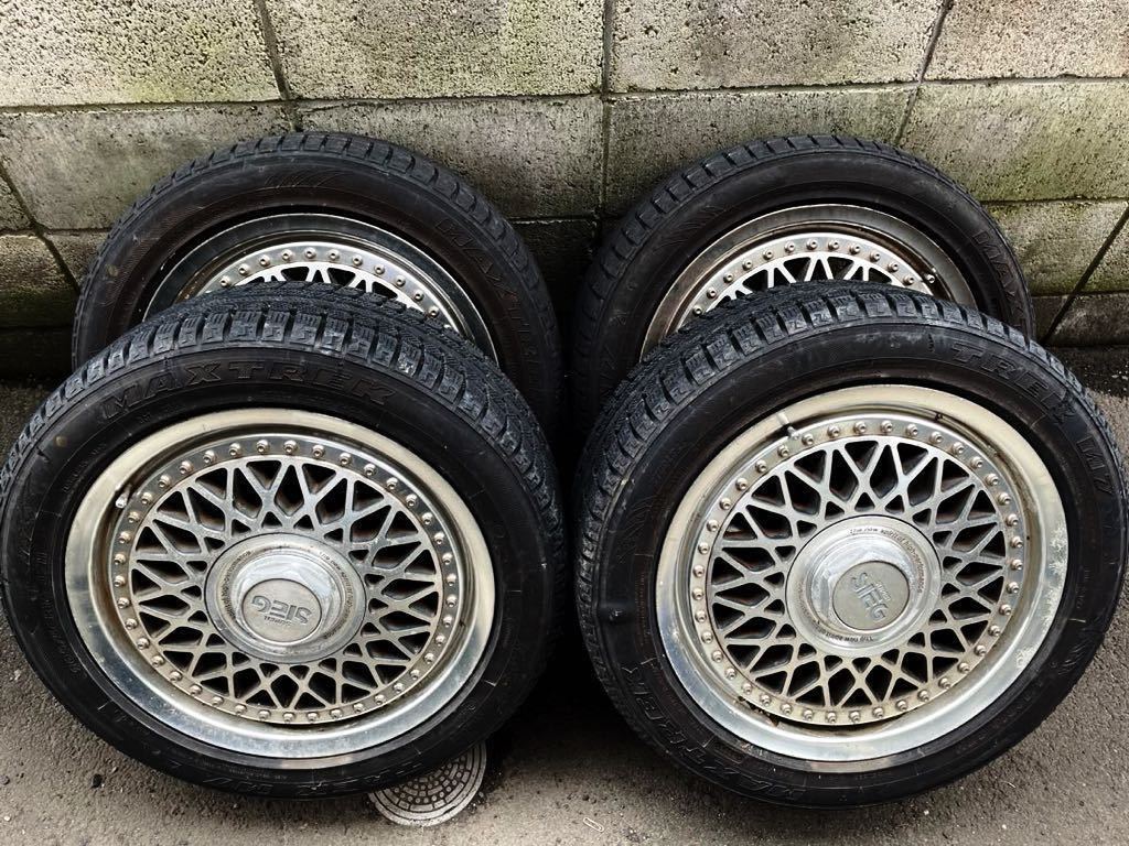 たくゆう様確認用 ホイール 当時物 BRIDGESTONE ブリジストン SIEG メッシュホイール 16