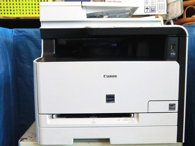正規 店 値引き ◆中古カラーレーザー複合機　【CANON:MF8040Cn】/印字枚数8，783枚/ 残量不明トナー付き◆