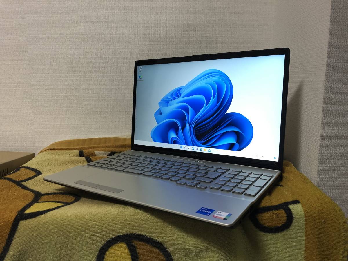 2021年2月14日購入 SSD1TB+HDD2TB(計3TB) AH53/E3 Core i7-1165G7 Windows11 Office Blu-ray FUJITSU 富士通 FMVA53E3G LIFEBOOK AH53