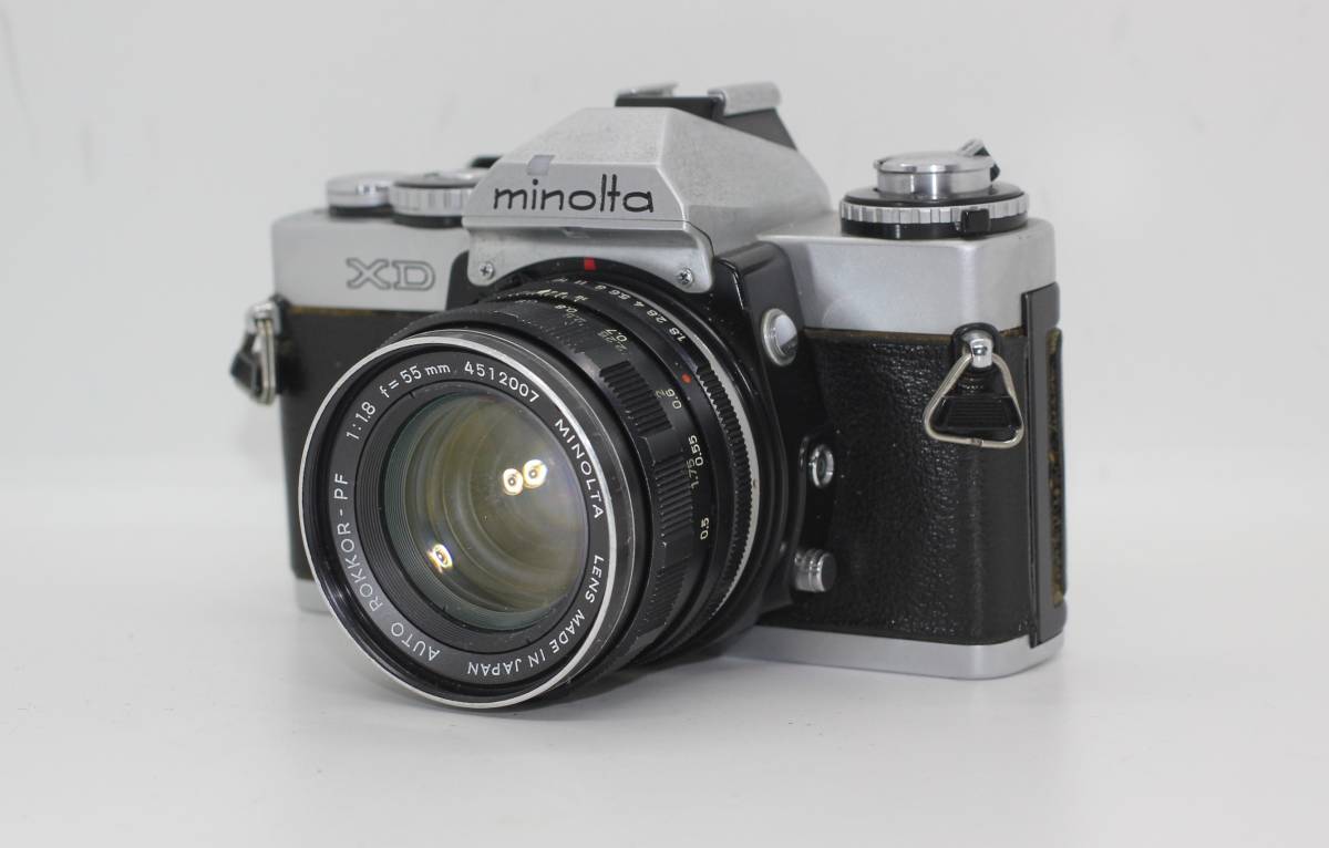 実用品】Minolta ミノルタ XD ボディ フィルム一眼カメラ #3931-14