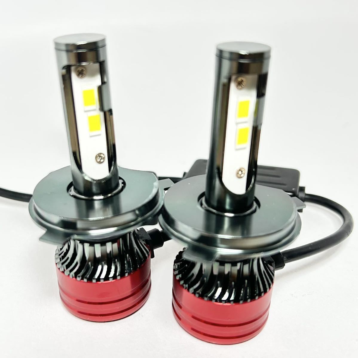 新作　最安　H4　LED 60W 20000ルーメン　ヘッドライトバルブ 車検対応 切り替え Hi/Lo 