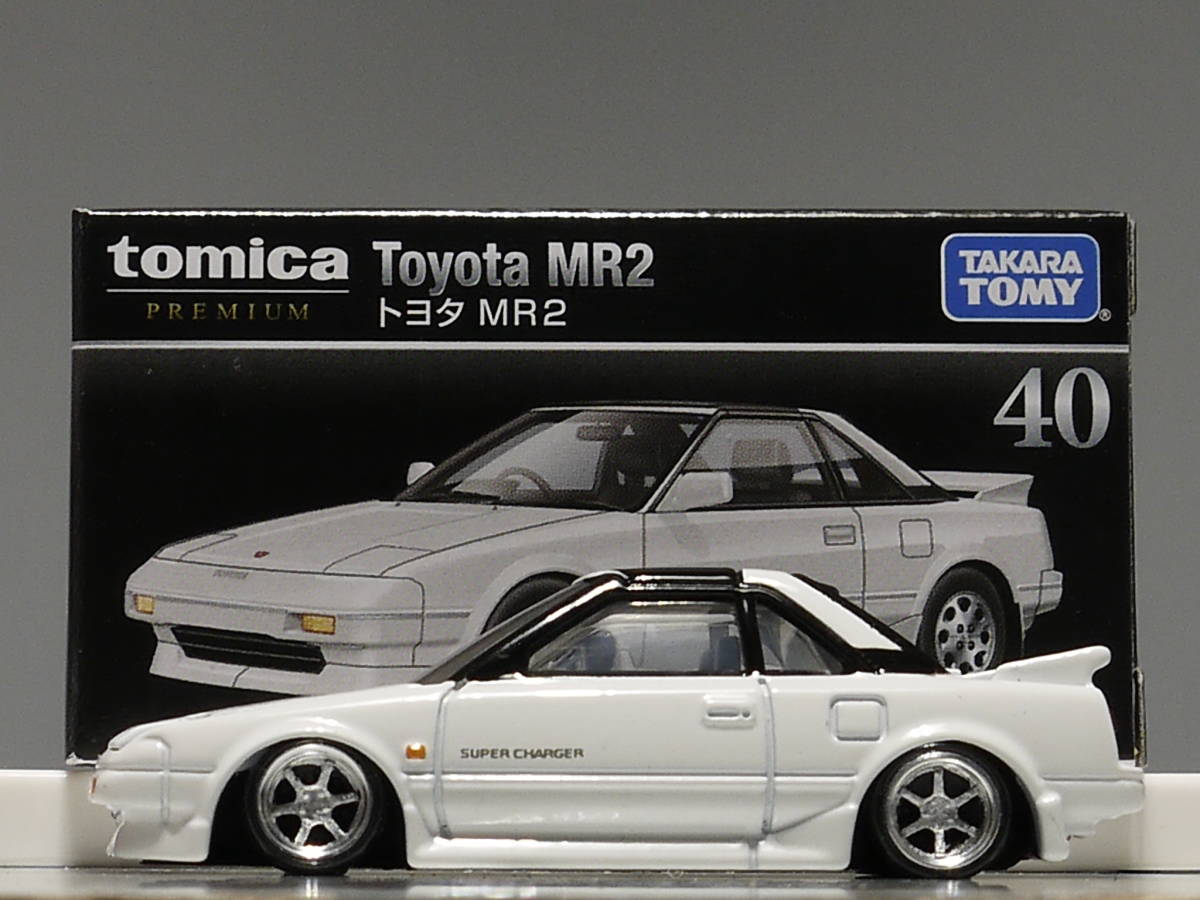 トミカプレミアム改 1/60 トヨタ MR2 6スポーク アルミ 深リム 