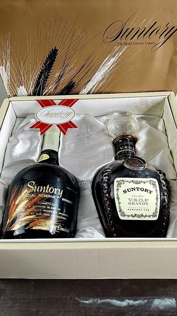 R6-25) お酒 酒 まとめ売り Suntory SPECIAL RESERVE WHISKY SUNTORY