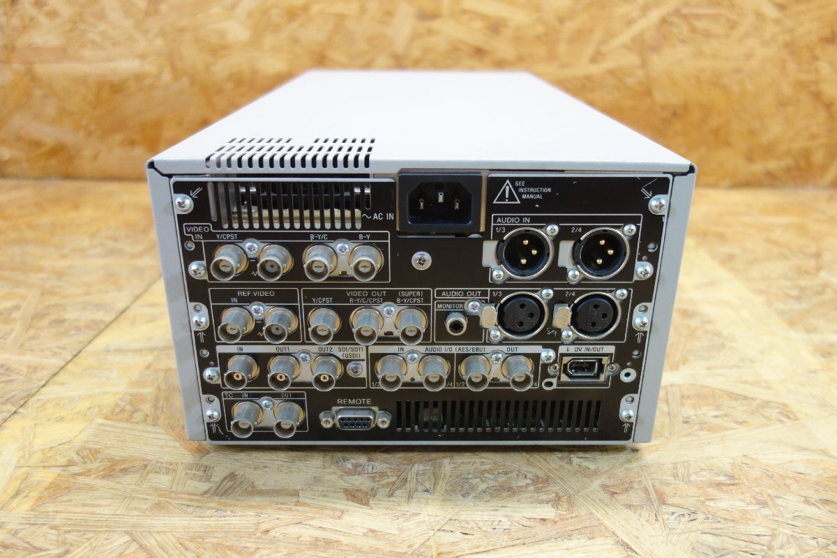 ジャンク SONY DSR-30 ビデオカセットレコーダー DSR-30 SONY - DVCAM