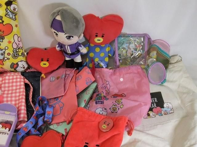 まとめ売り 品 韓流 防弾少年団 BTS BT21 TATA V テテ テヒョン 他 