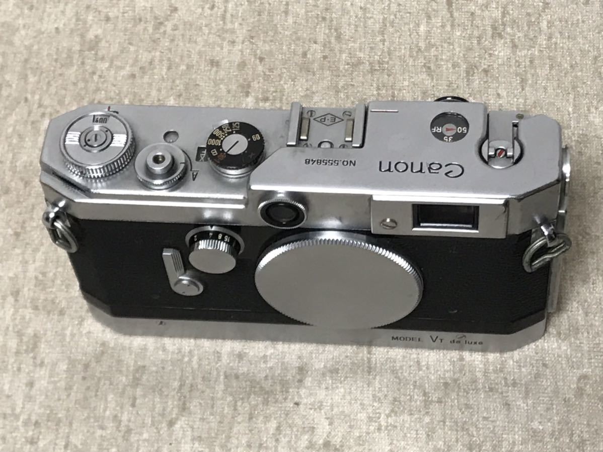 Canon model VT de lux Canon VT - GearFocus 50mm (1957