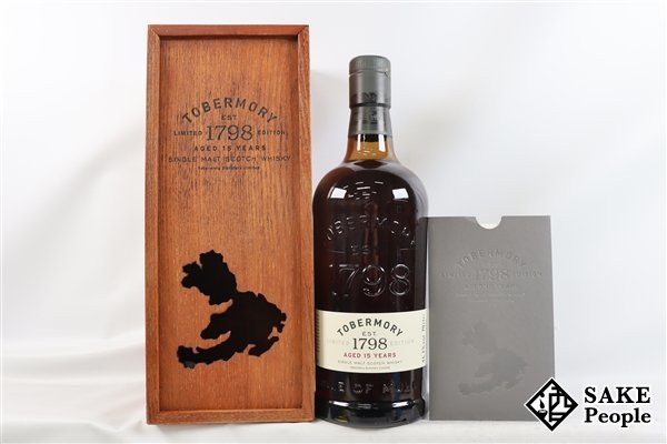 得価，最新作 注目 トバモリー リミテッド エディション 15年 シングルモルト 700ml 46.3％ 箱 冊子付き スコッチ(その他)｜売買されたオークション情報、yahooの商品情報をアーカイブ公開 - オークファン シングルモルト