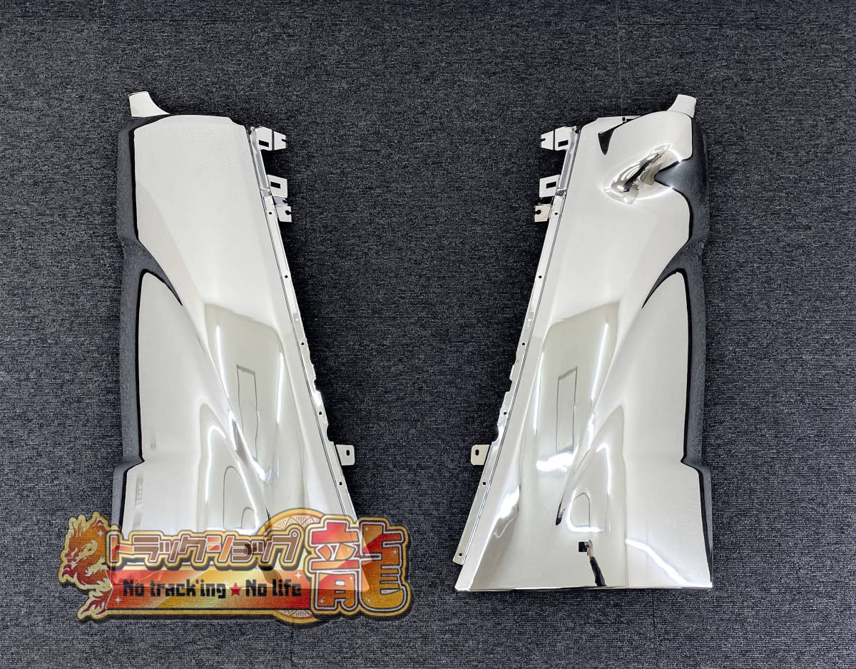 新品即納！日野 17レンジャー メッキ コーナーパネル 標準 / ワイド 共用 左右セット デコトラ　H0757P