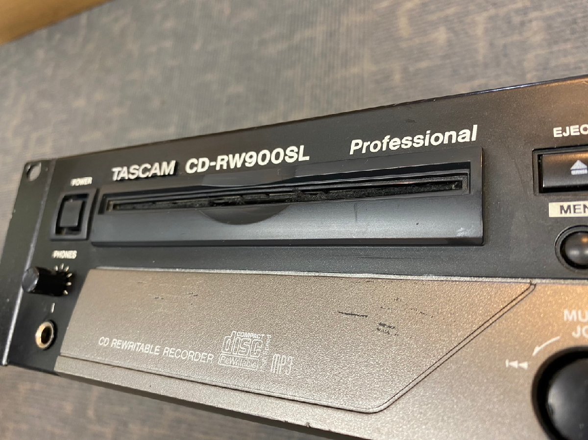 ☆ TASCAM タスカム CD-RW900SL CDデッキ 2008年製 ①☆中古☆ CD-RW900SL