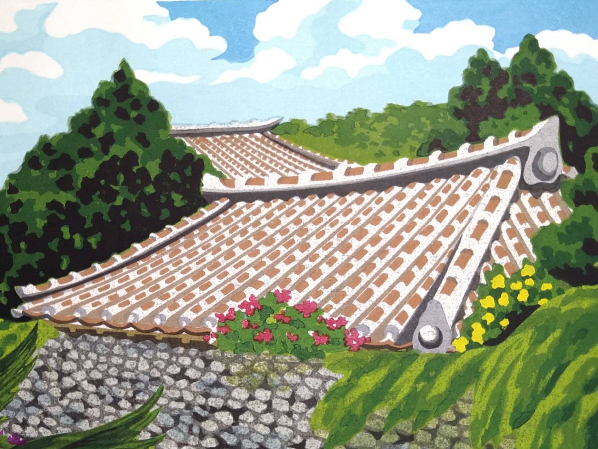 井堂雅夫 木版画『想々の庭』単品 - 国内外の優れた伝統工芸品・美術