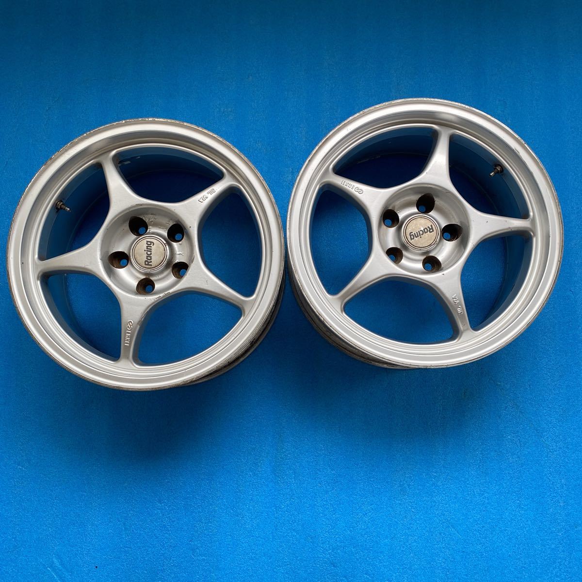 エンケイ RACING 17×8JJ オフセット+38 PCD:5H/114.3 日本製ホイール2