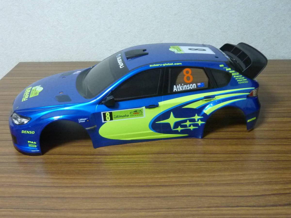 タミヤ TT-02 スバル インプレッサ WRC 2008 ボディ 【公式通販】