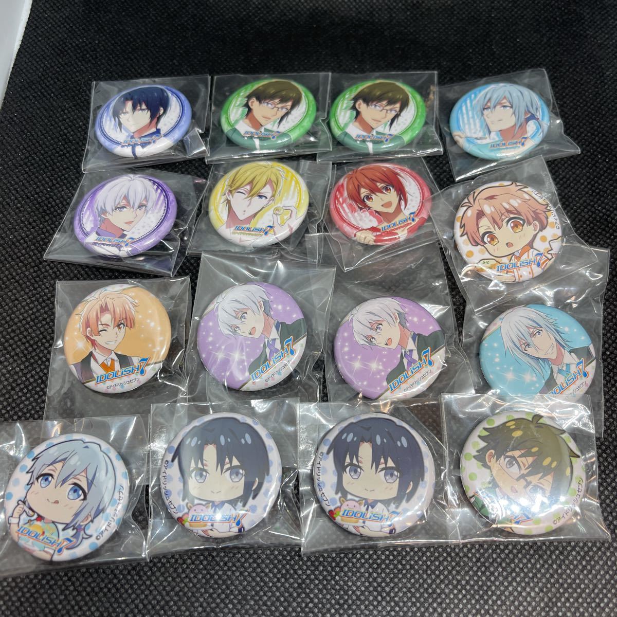 新品★アイナナ★マチアソビ★くじ引き缶バッジ★7点セット アイドリッシュセブン マチアソビ カフェ くじ引き 缶バッジ IDOLiSH7
