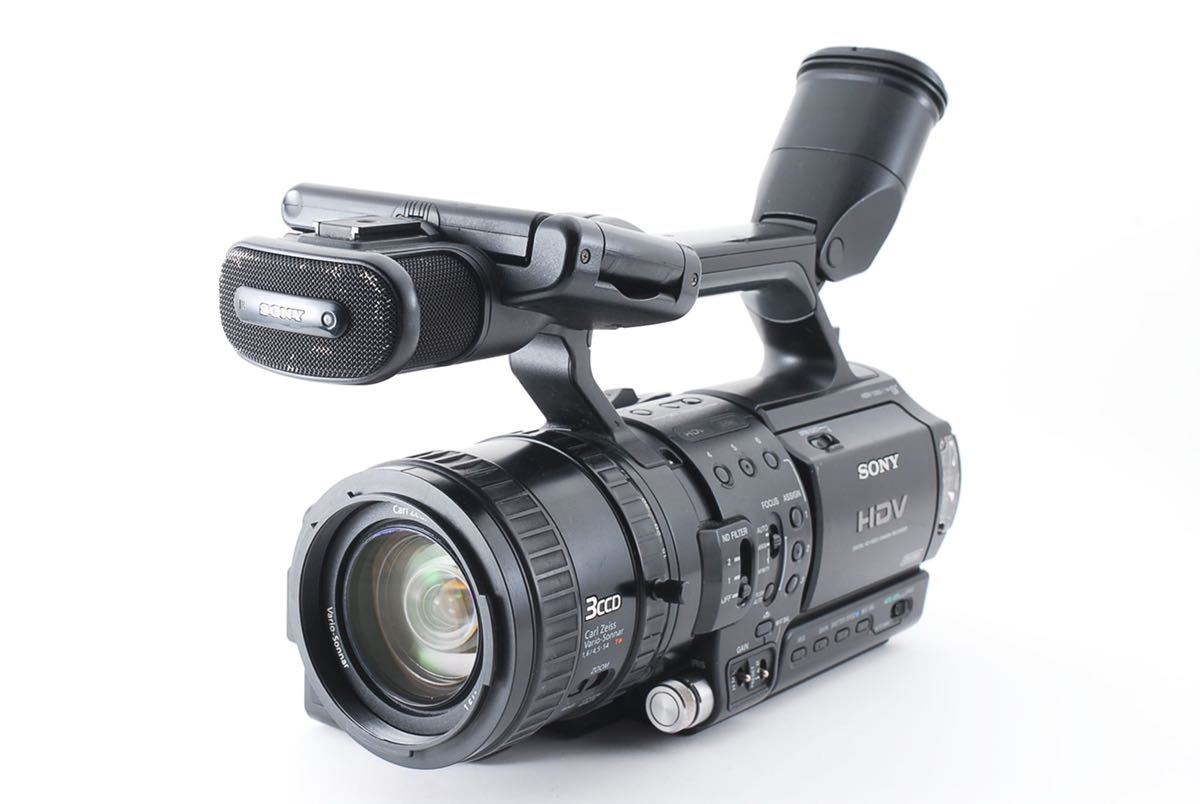 通電OK SONY ソニー HVR-Z1J HDV 業務用ビデオカメラ 3CCD 12倍ズーム ☆