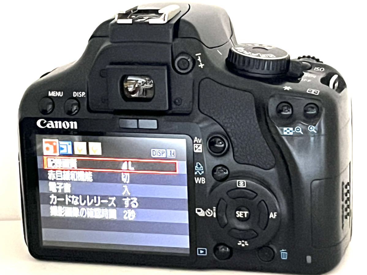 動作品 キャノン Canon EOS Kiss X2 Canon製USM機能付きレンズ2本