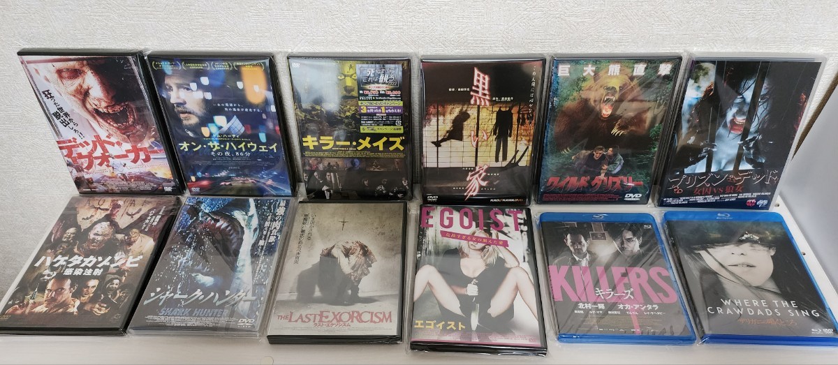 ホラー映画 DVD 76本セットセル版