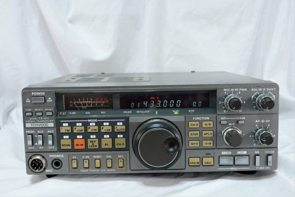 KENWOOD TS-811 430MHz オールモード SSB/FM/CW 固定無線機