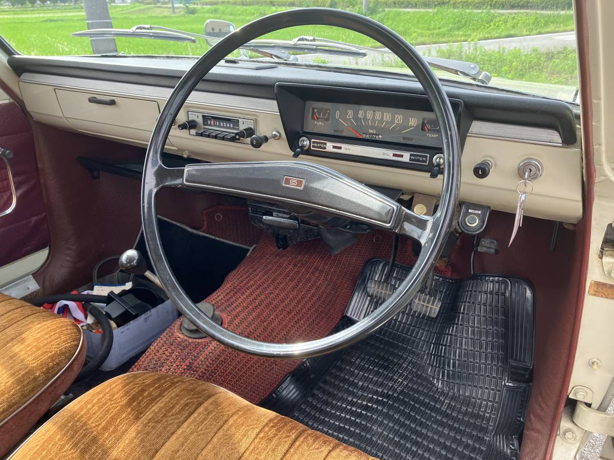 ☆ダットサン☆日産☆サニー☆B10☆4ドア☆希少☆昭和43年☆一発始動 