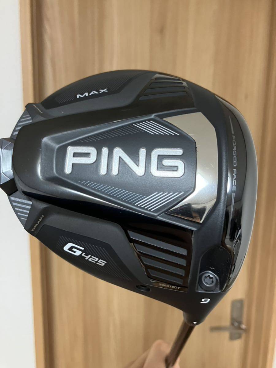 G425 MAX ドライバー PING ピン g425 max マックス 9度 テンセイCKpro
