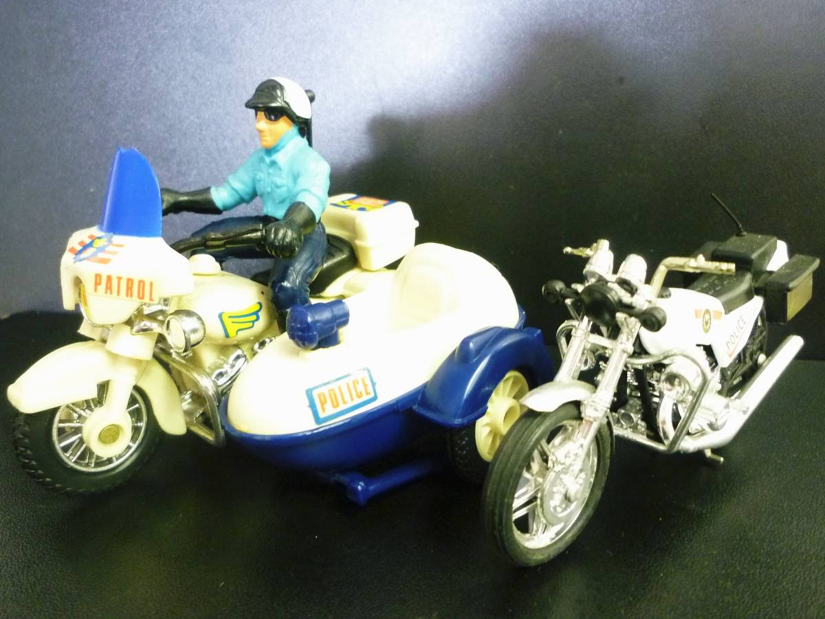 新品未使用 トッピーパトロール 三輪車 白バイ 警察 昭和 当時物 
