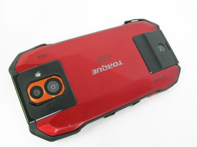 SIMフリー au KYV46 TORQUE G04 レッド【M0146】