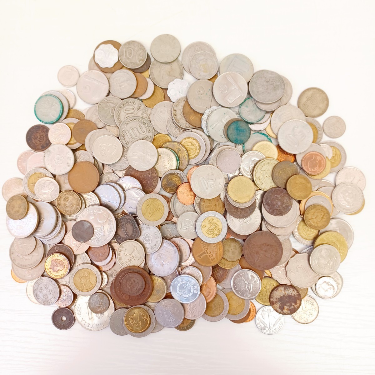 ☆ 約1.7kg ☆ 海外 旧硬貨 硬貨 コイン 外国 まとめ売り インドネシア