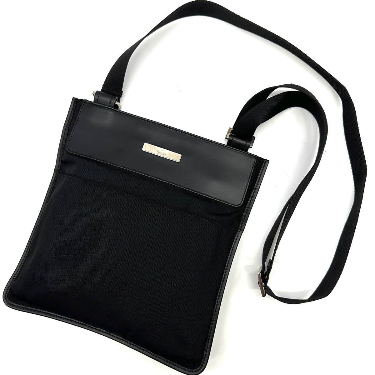 1円《超美品》GUCCI グッチ ショルダーバッグ クロスボディー 