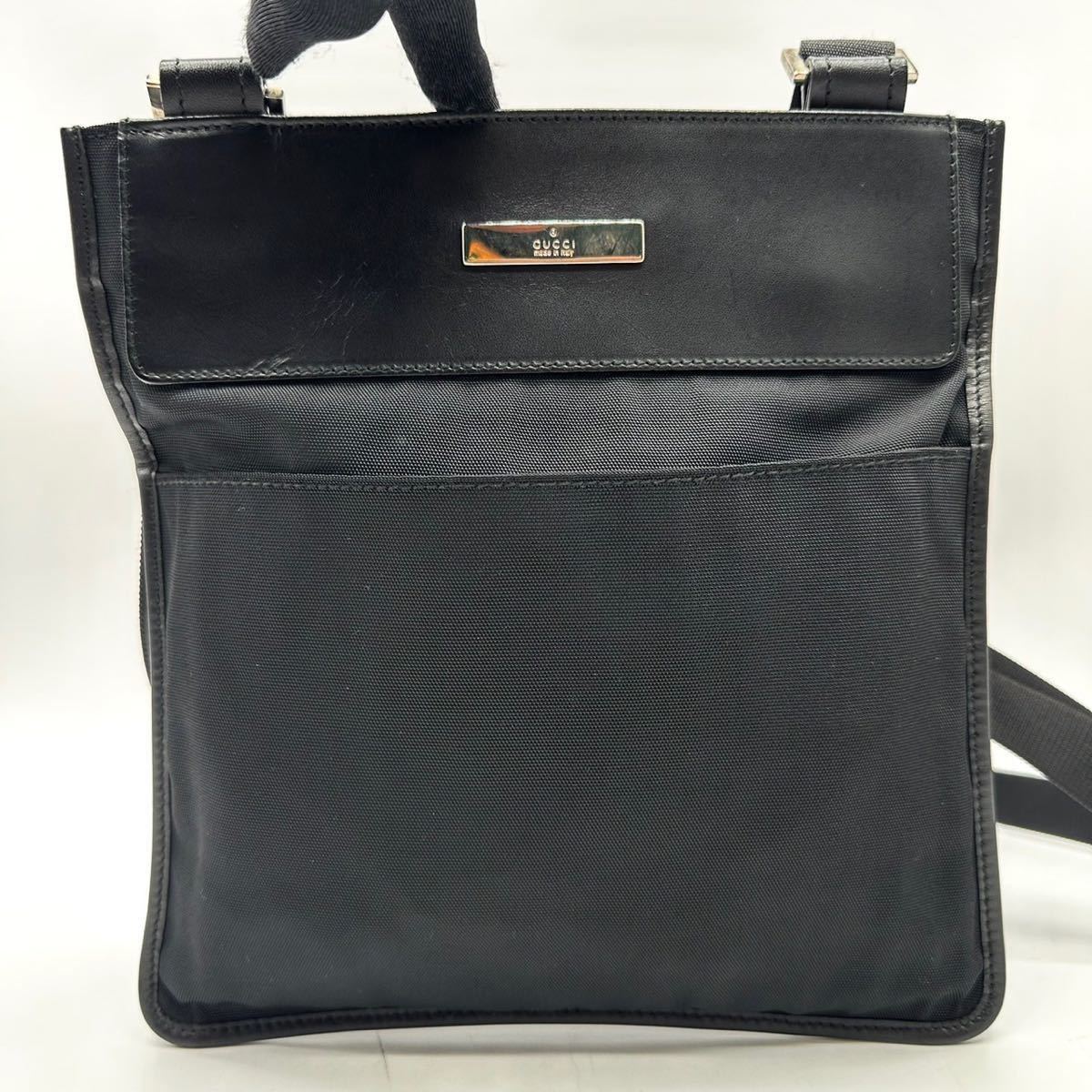 1円《超美品》GUCCI グッチ ショルダーバッグ クロスボディー 