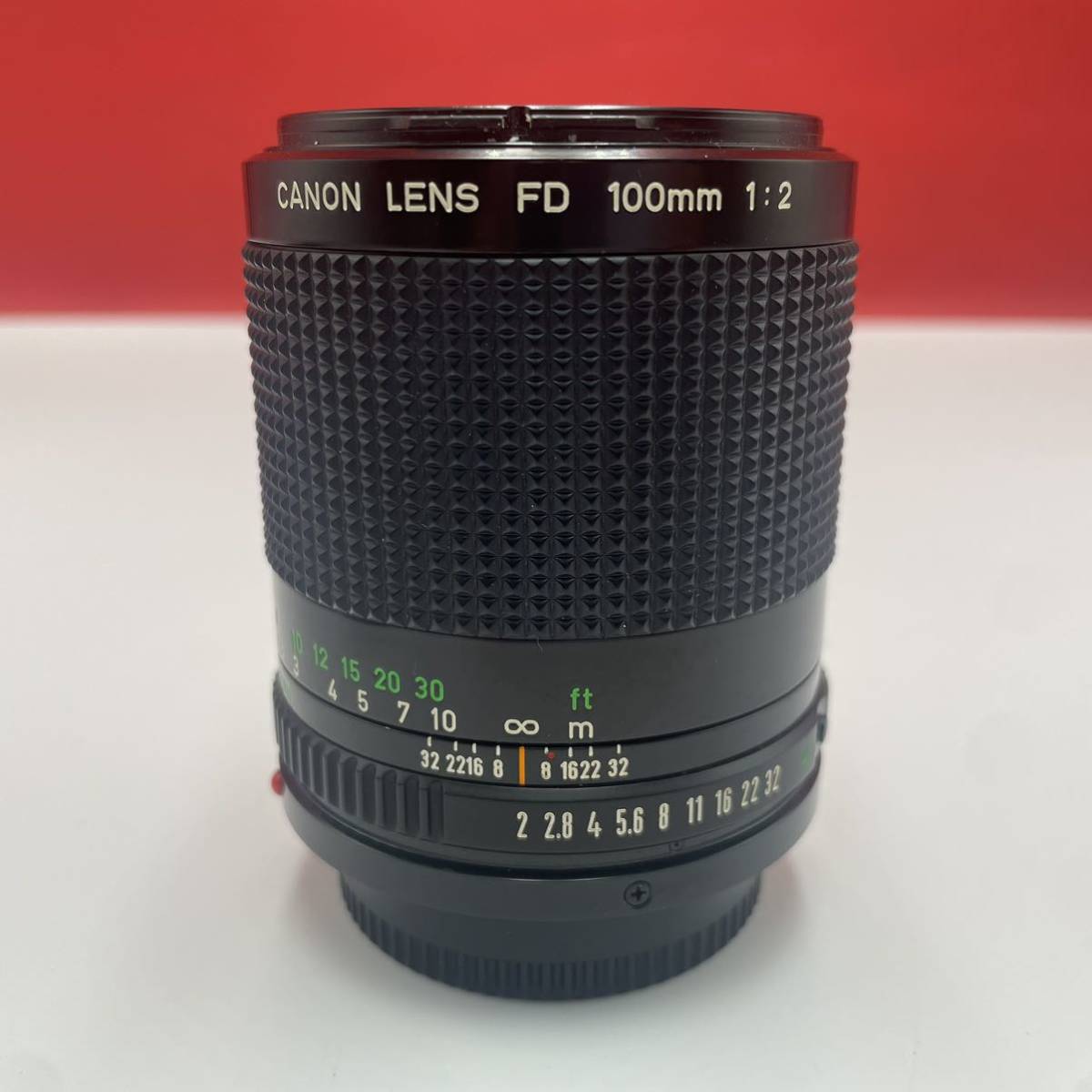 ☆A Canon NEW LENS FD 100mm F2 カメラレンズ 中望遠レンズ 単焦点 FD