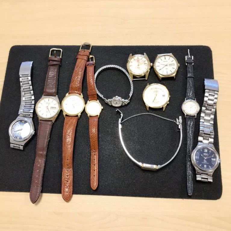 腕時計まとめ売り RADO TISSOT SEIKO CITIZENほか SEIKO TISSOT Hamilton RADO シチズン まとめ 動作品 ジャンク品