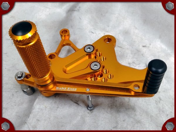 購入 時期 ○中古品○19- ZX-6R用 BabyFace バックステップ (8