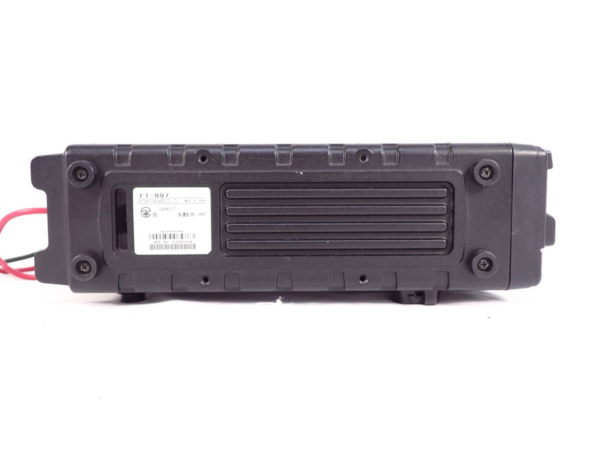 YAESU 八重洲 ヤエス 無線機 FT-897 トランシーバー MH-31 ハンド