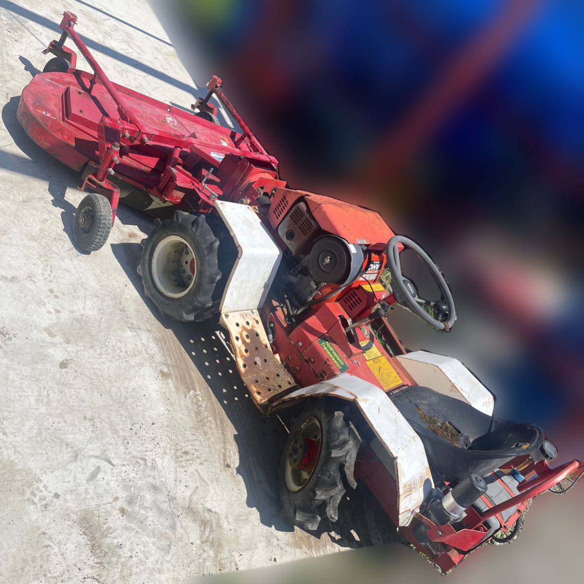 乗用草刈機 BM13K Yahoo!オークション ワドー 和同 - WADO !!! 4WD 