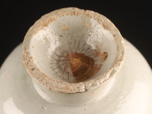 朝鮮美術 李朝 白釉 盃 V R8284 朝鮮美術 李朝 白釉 盃