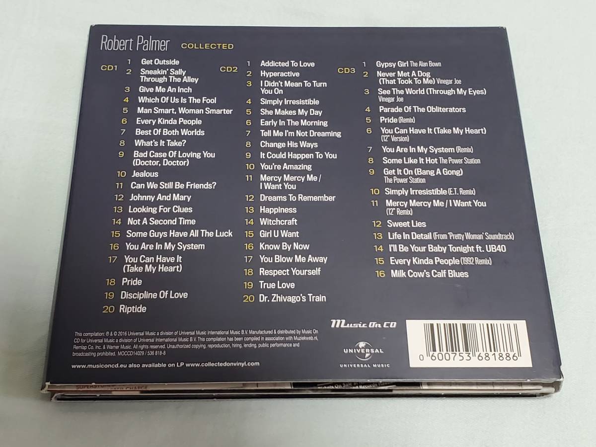 (3CD) Robert Palmer●ロバート・パーマー / Collected_2