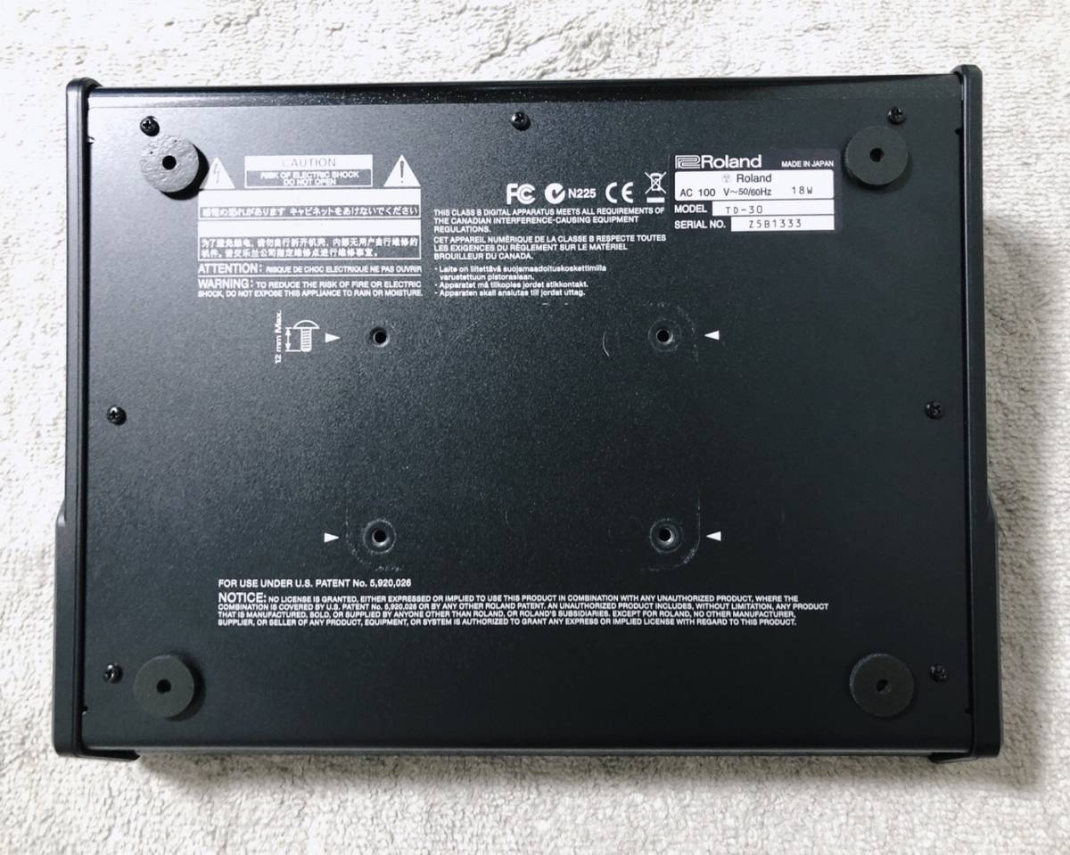 Roland TD-30 v1.13(最新) 電子ドラム 音源モジュール