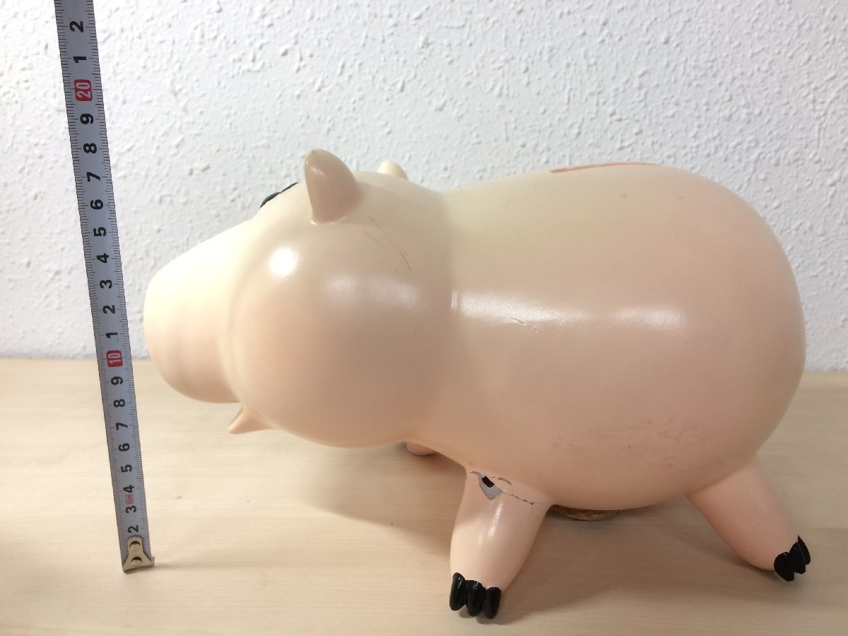 ディズニー トイストーリー ハム フィギュア 貯金箱 陶器製 US 