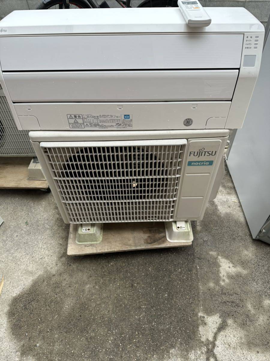  # 富士通ゼネラル AS-C22H-W ホワイト nocria エアコン 主に6畳用(12畳未満)｜売買されたオークション情報、yahooの商品情報をアーカイブ公開 - オークファン 12畳未満