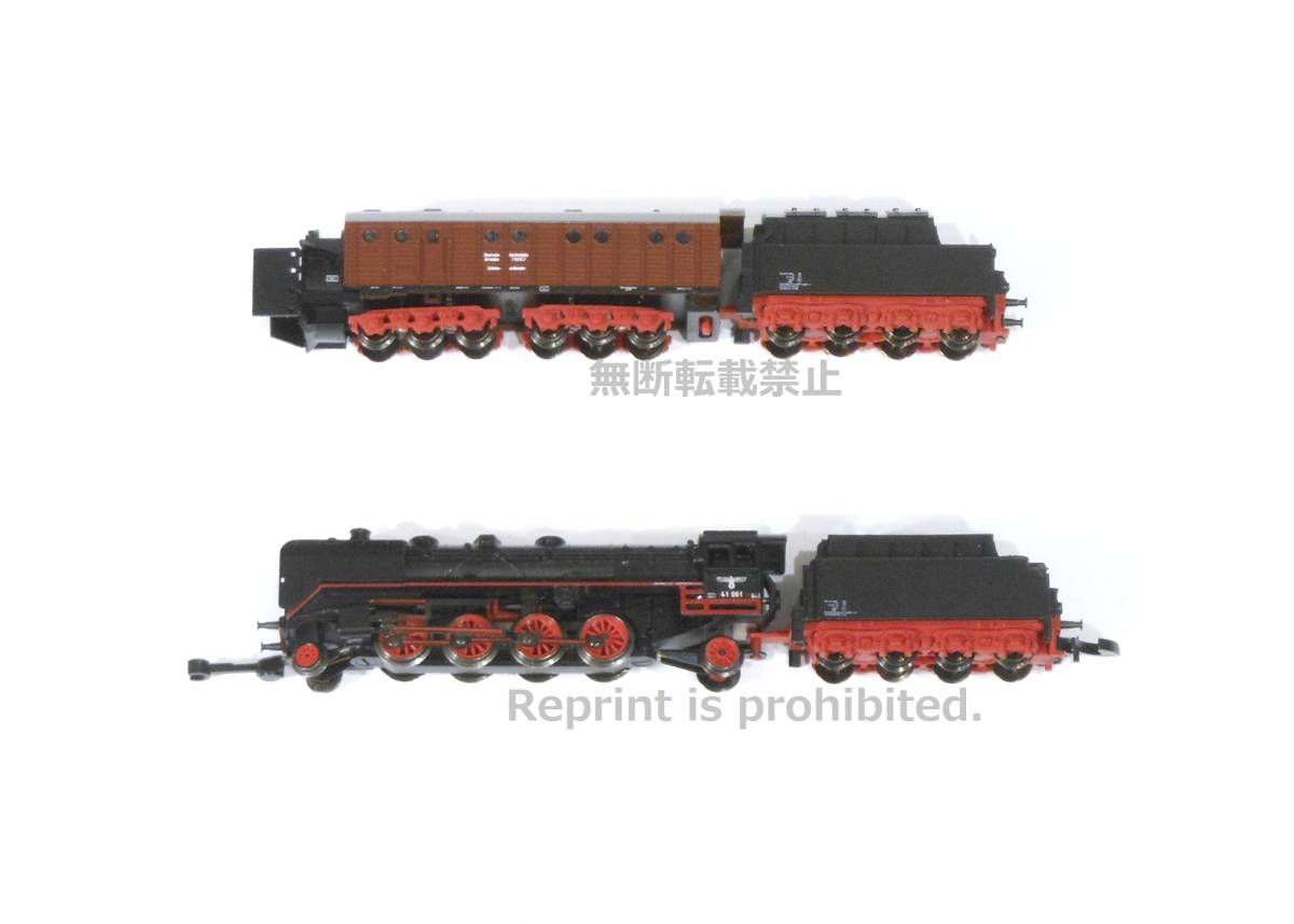 鉄道模型 Marklin Z gauge rare Zephyr set marklin メルクリン Zゲージ 81361 除雪車 ＆ DRG 41形 蒸気機関車 2両